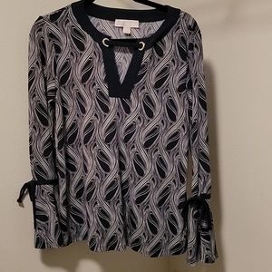 Michael Kors top M Navy